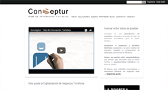 Desktop Screenshot of conzeptur.com