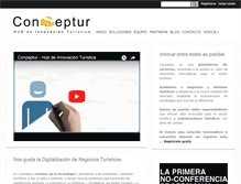 Tablet Screenshot of conzeptur.com